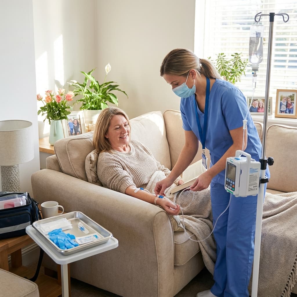 IV Therapy at Home: What to Expect