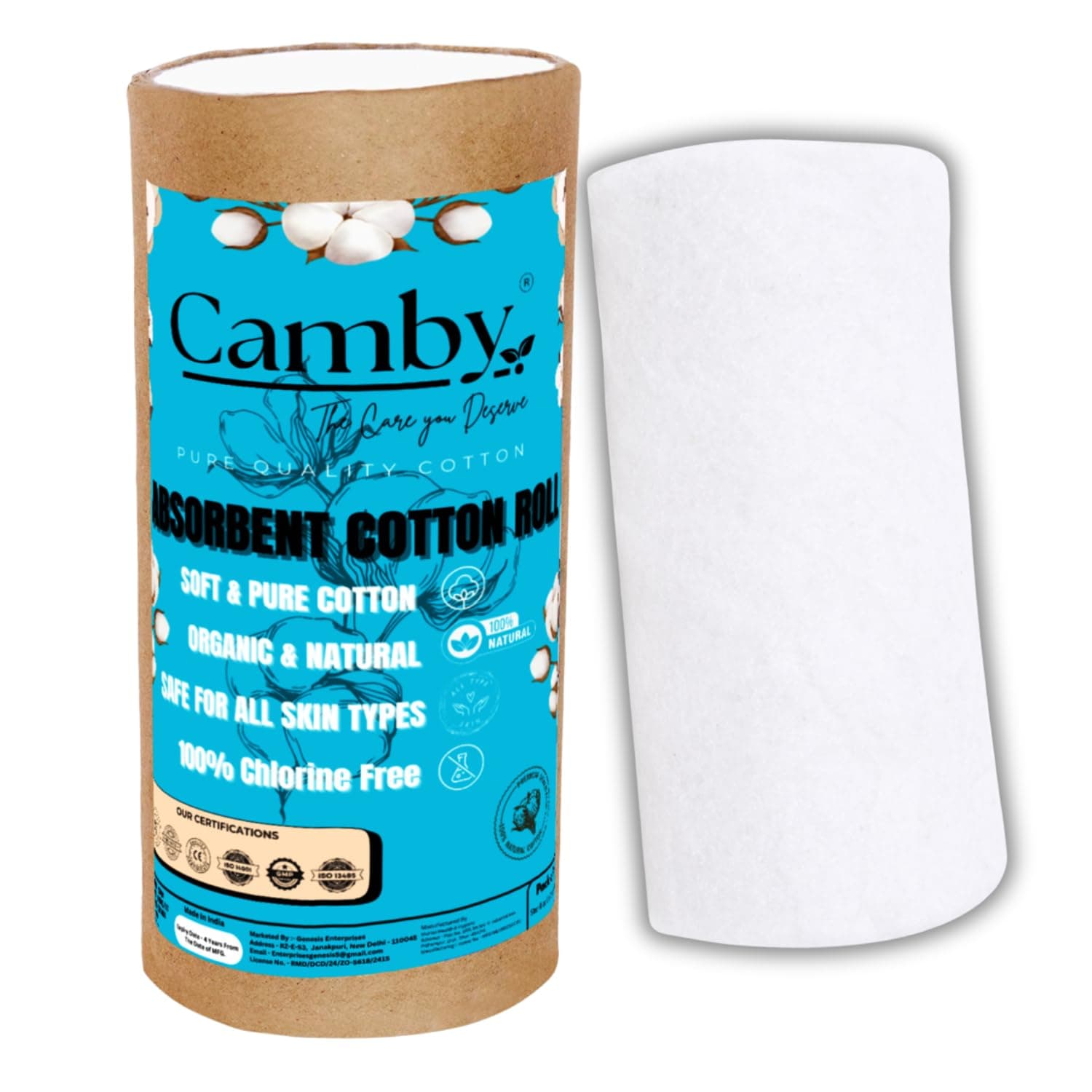 Camby Cotton Roll Pure Quality