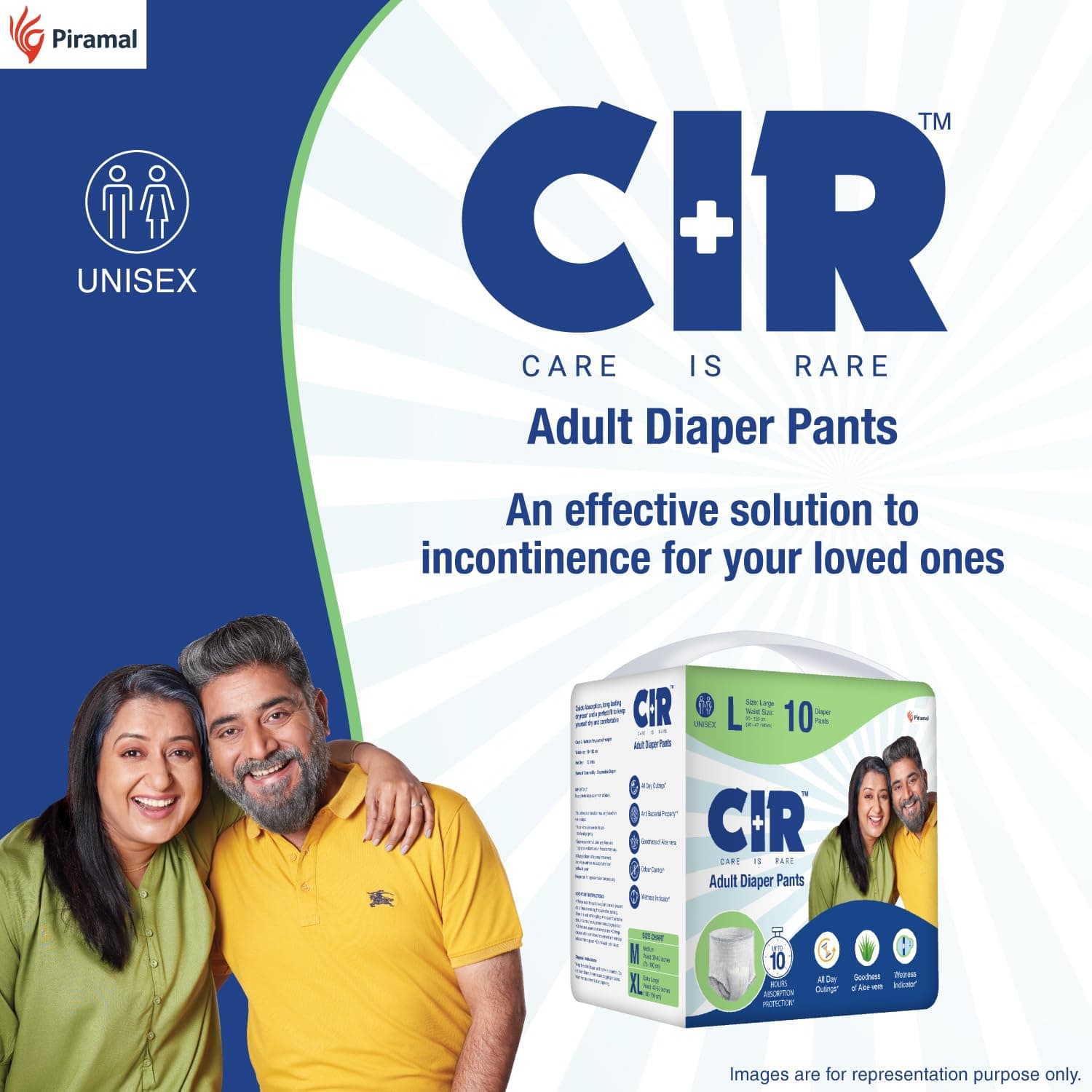 CIR Soft Body Cleansing Wet Bed Bath Wipes (Adults)